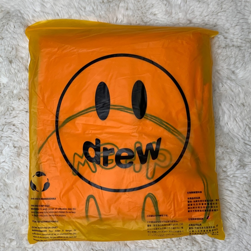 NWT Drew House Sketch Mascot Crewneck Hot Pink Size XL - Picture 5 of 5
